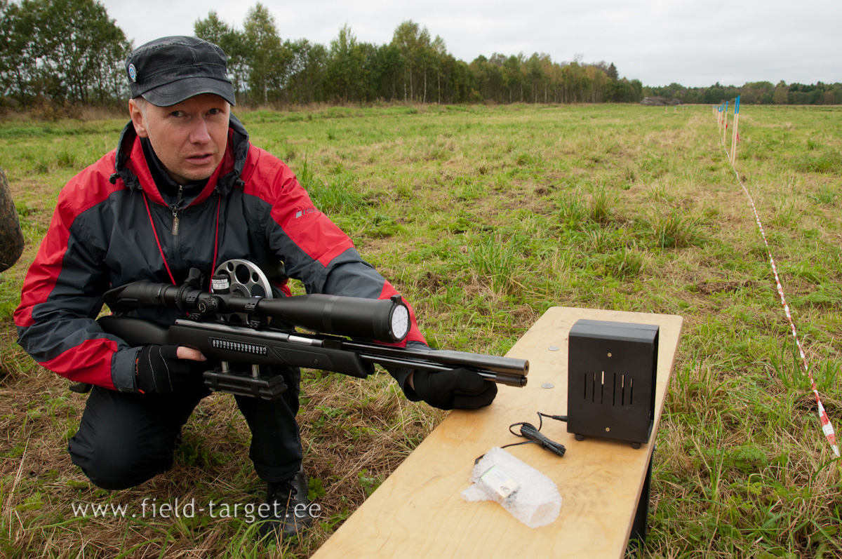 Üks selle aasta uusi laskureid Andres Mikfelt